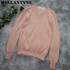 【一点物✨】BALLANTYNE カシミヤ100% ピンク　可愛い　古着　セール 2025年最新】バランタイン カシミヤの人気アイテム - メルカリ