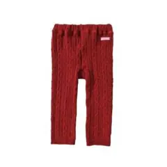 新品110cmホットビスケッツ　ケーブル編みレギンス ケーブル編み定価2750円