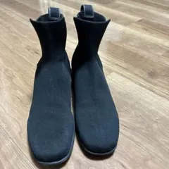 steppi ステッピ 洗える 防水 スニーカーブーツ 22.5 黒のサムネイル