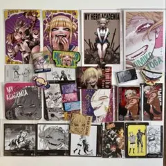 ヒロアカ トガヒミコ 原作絵 紙類 ステータスカード コースター セット