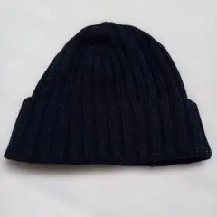 UNIQLO HEATTECH ニット帽 ビーニー ネイビー