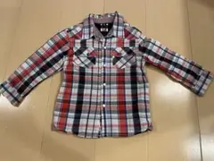 TOMMY HILFIGER チェック柄長袖シャツ