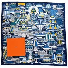 美品 HERMES カレ140 a travers champs 大判ショール - メルカリ