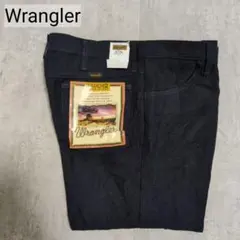 【デッドストック】ラングラー　ランチャードレスパンツ　フレア　紺　W36L34のサムネイル