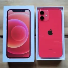 【美品】Apple iPhone 12 mini RED SIMフリー