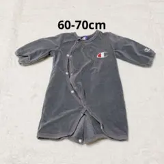ベビー服 Champion ロンパース 60-70サイズ 新生児 秋冬