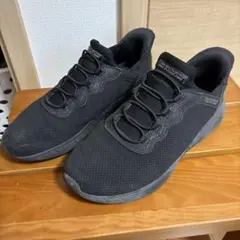 美品 SKECHERS スケッチャーズ Slip-ins オールブラック24cm