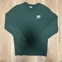 NIKE スウェット 刺繍ロゴ グリーン