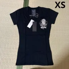 エドハーディーED HARDY ブラック Vネック Tシャツ XSのサムネイル