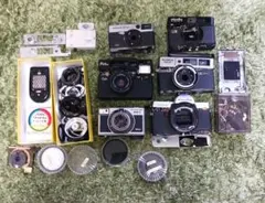 フィルムカメラ　　21個　まとめ売り　CANONセット　ジャンク フィルムカメラ まとめ売り ジャンク品② - メルカリ