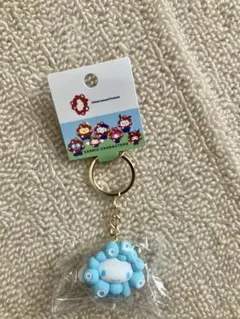 残1個✨サンリオ ミャクミャクなりきり立体マスコット　キーホルダー シナモロール