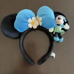 ミニーマウス ぬいぐるみ付きカチューシャ