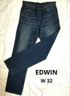 EDWIN504 メンズ ストレートデニム w32