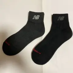 New Balance メンズ　クォーターソックス （ＬＡＳ55637) 2足