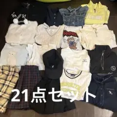 130cm 女の子　服まとめ売り　ワンピース　スカート　トレーナー　コート