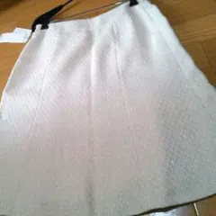 《新品》ラメツイード台形スカート