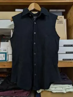 ラフシモンズ １９９９ＡＷ カットオフノースリーブシャツのサムネイル