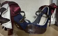 ヴァイオレット・エヴァーガーデン マイラクラシック デザイン パンプス　特典付きのサムネイル