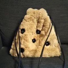 【キャセリーニ】もこもこバッグ