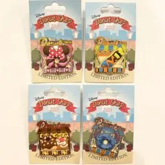 ディズニー ドーナツ ミニー チップ デール グーフィー スティッチ 限定 ピン