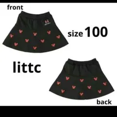 littc　リトシー　ミニー　スカパン　インナーパンツ付スカート　ディズニー
