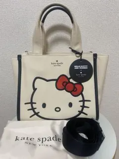 ケイトスペード キップ キティコラボ バッグ 新品 - メルカリ