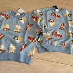 F.O.KIDS 総柄トレーナー 120cm 2枚セット　双子　兄弟のサムネイル
