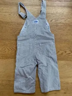 Lee ストライプオーバーオール 110cm