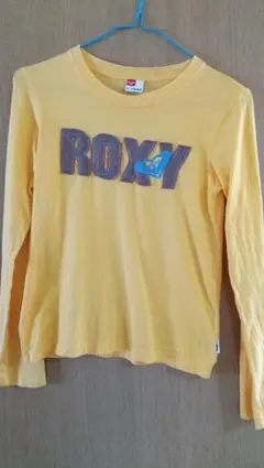 ROXY イエロー 長袖Tシャツ