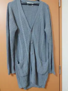 ROPÉ PICNIC リブ編みロングカーディガン 38