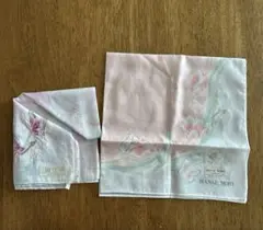 HANAÉ MORI 花柄ハンカチ 2枚