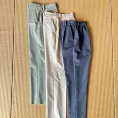 ユニクロ　GU ストレートパンツ　3枚組