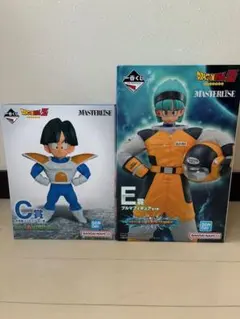 一番くじ　ドラゴンボール　ブルマ　孫悟飯　フィギュア　2体セット