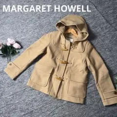 MHL. マーガレットハウエル ウール ショートダッフルコートキャメル II M
