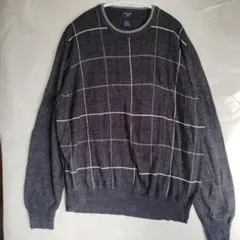 Dockers 90s ニット ドッカーズ アクリル Mサイズ グレー 薄手のサムネイル
