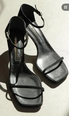 チーコ　BRENTA　ブレンタ フラットサンダル　ブラック　黒　38 チーコ様専用 BRENTA ブレンタ フラットサンダル ブラック 黒 38