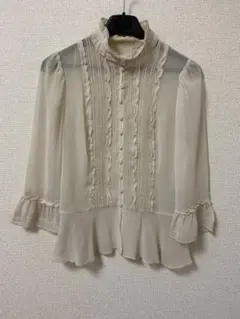【美品】VIVAYOU ビバユー トップス ブラウス スモールサイズのサムネイル