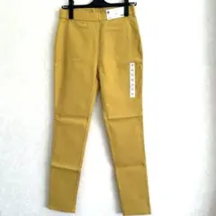 GU スーパー　ストレッチ　レギンス　パンツ　イエロー　M レディース