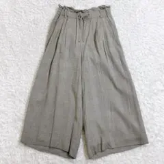 ジャーナルスタンダード レディース ワイドパンツ グレンチェック 日本製 36
