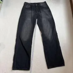 断捨離祭り！デニムパンツ ブラック M