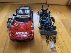 TAMIYA TT02 SRX MOTUL AUTECH Z ボディ付き 中古