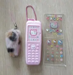 新品未使用　サンリオ　キティ　えらんでガラケー　フォトホルダー