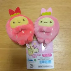 すみっコぐらし　てのりぬいぐるみセット　いちご