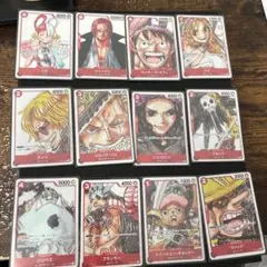 ONE PIECE カードFILM RED 入場特典　12枚セット