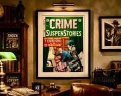 アメリカホラーコミック黄金期の表紙絵の復刻Horror Comicsアメコミ14