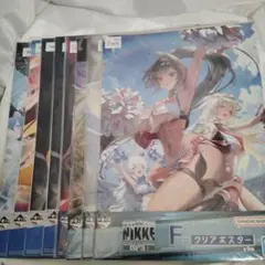 全8種セット」一番くじ 勝利の女神 ニケ NIKKE F賞 クリアポスター