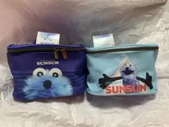 新品未使用 2種セット パペットスンスン バニティポーチ①