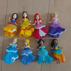 ディズニープリンセス フィギュア 8体セット