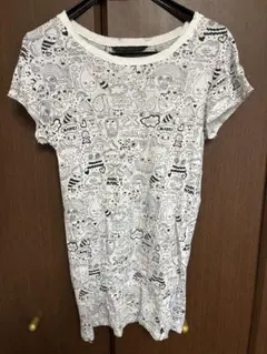 MARC BY MARC JACOBS 総柄Tシャツ ホワイト Mのサムネイル