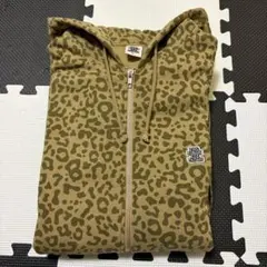 THE BLACK EYE PATCH レオパード ジップパーカー XL